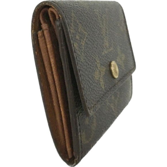 926131T Louis Vuitton Wallet Porte Monnaie Plat Brown Monogram - Picture 4 of 9
